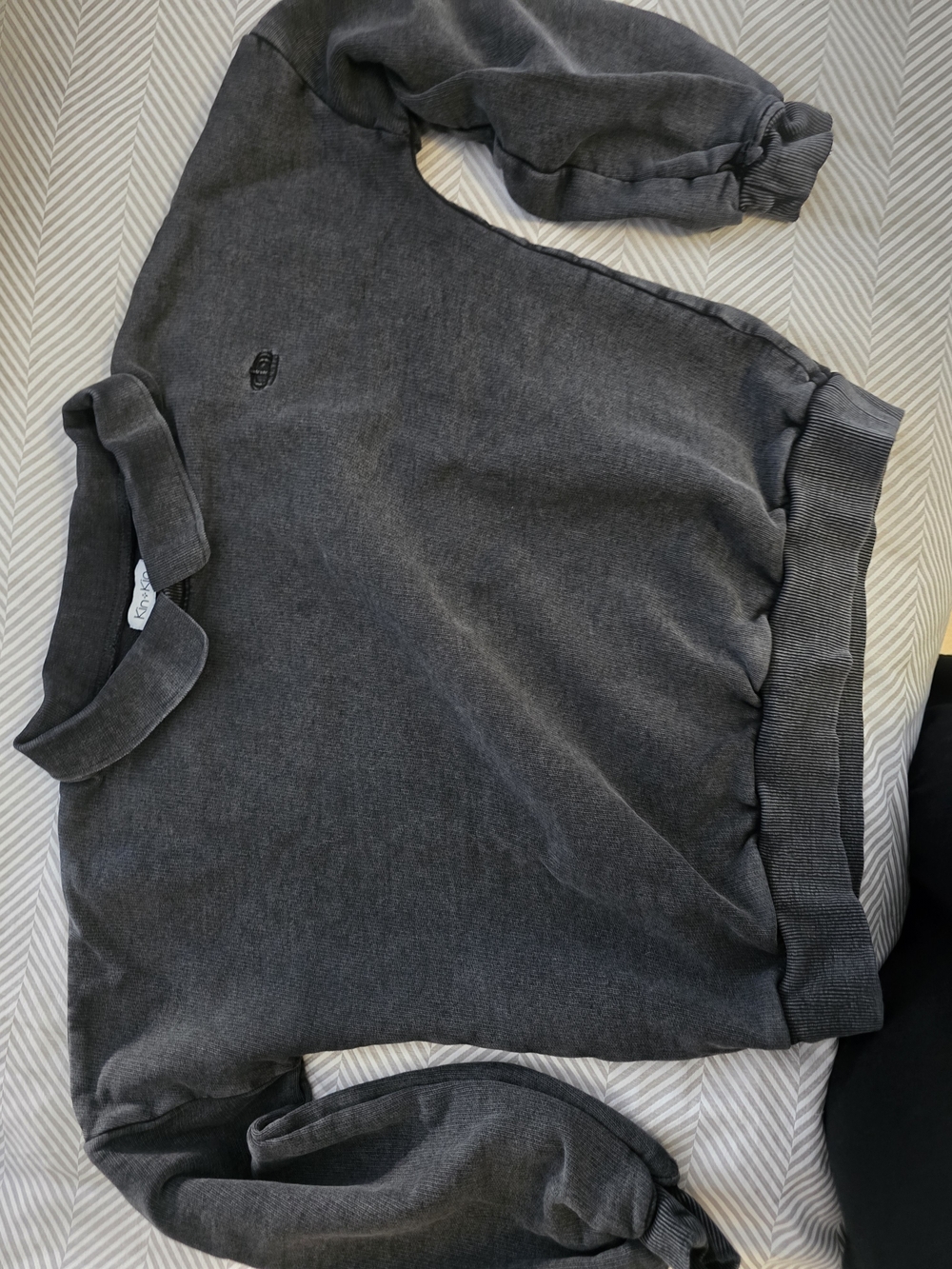 Classic Kids Charcoal Crewneck Sweatshirt - Unbranded